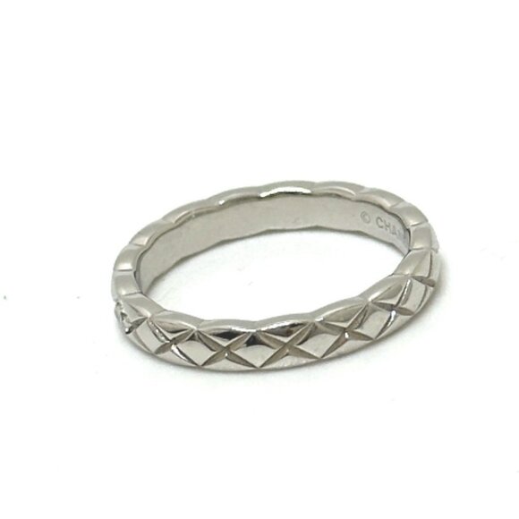 CHANEL K18WG Coco Crush 5P Diamond Accessories Ring K18WG White - Picture 5 of 9